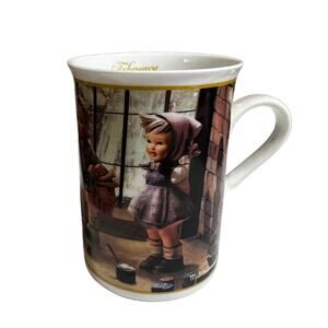NWOB Danbury Mint M.L. Hummel  September Birthdate Mother's Helper Mug Cup